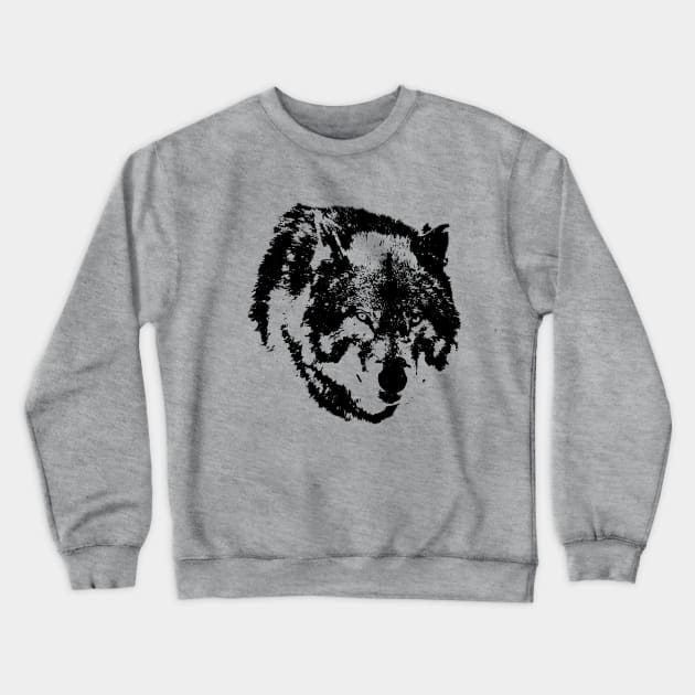 Wolf TE Crewneck Sweatshirt by hudayadi